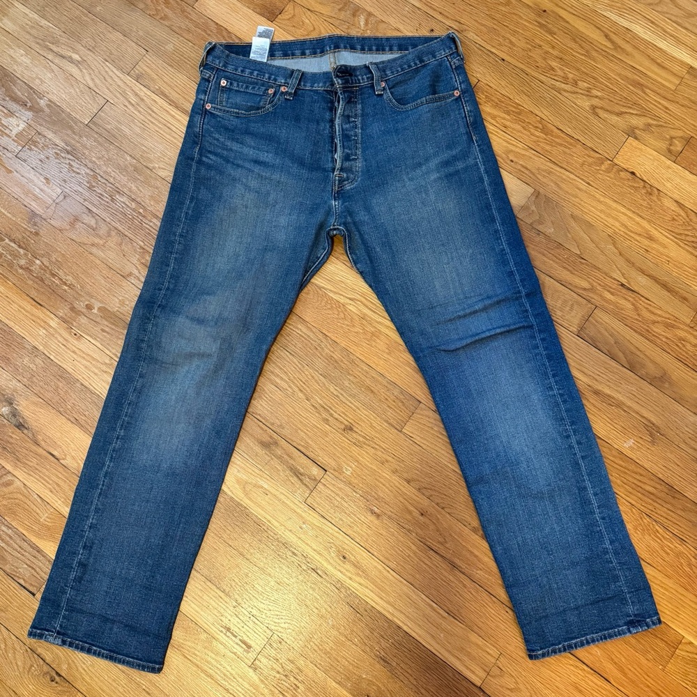 Levi's Men's Straight 501 Blue Jeans
